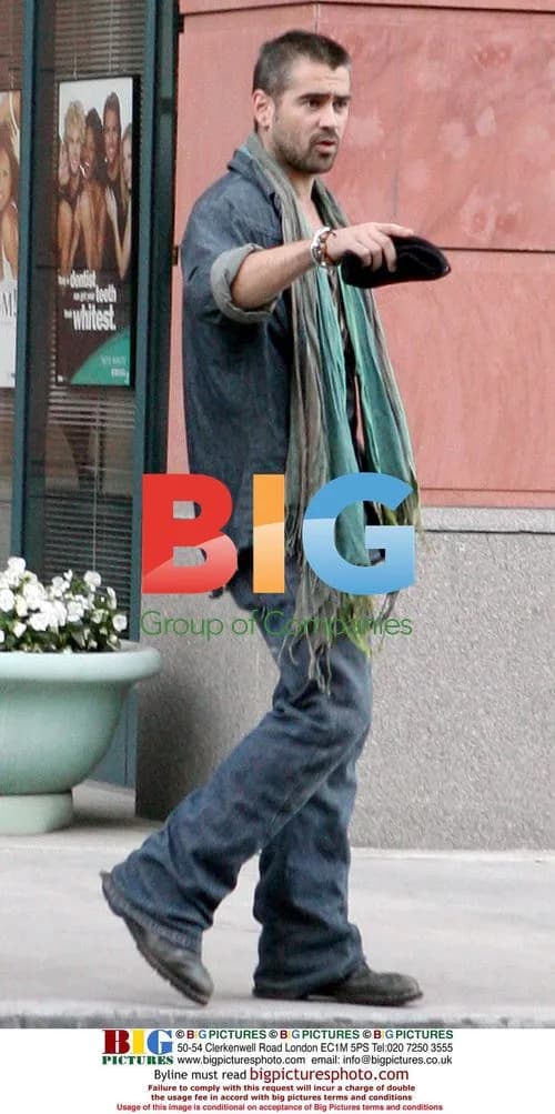 Colin Farrell Spotted with Mystery Girl