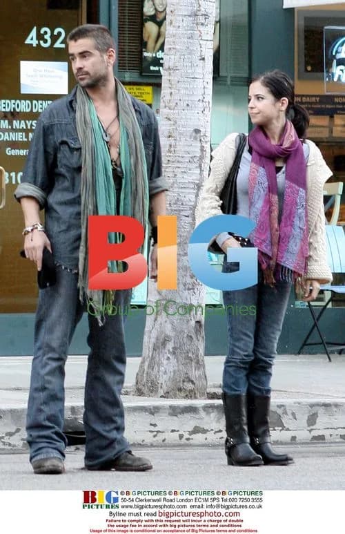 Colin Farrell's Bohemian Look in Beverly Hills