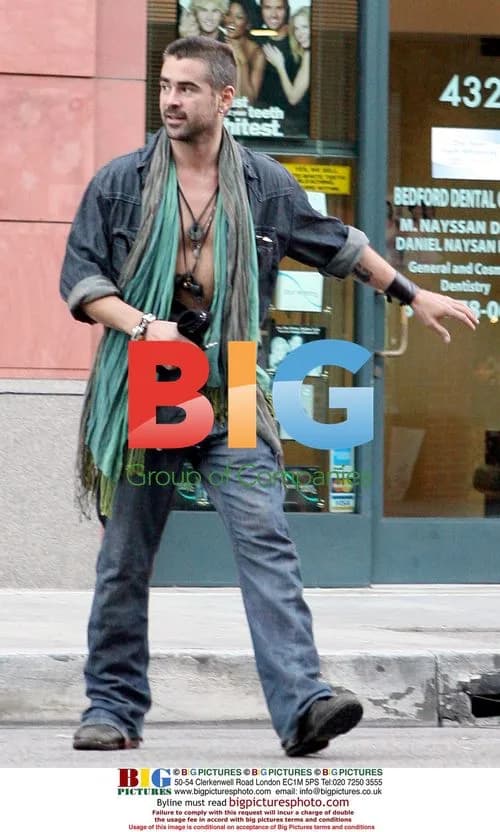 Colin Farrell spotted with mystery girl