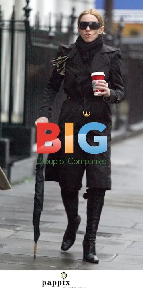Madonna spotted out in London