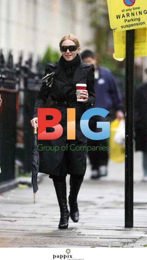 Madonna relaxed in London
