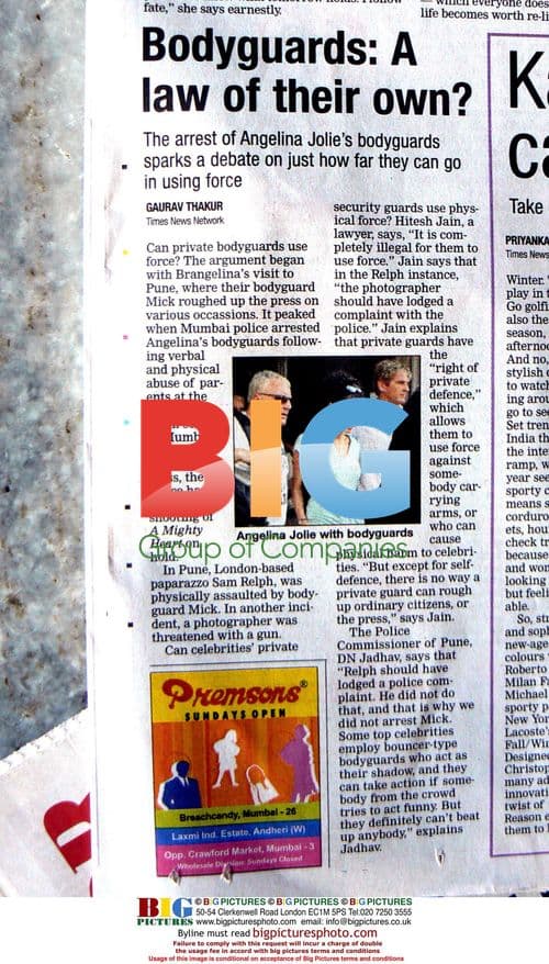 Pitt and Jolie controversy in Mumbai