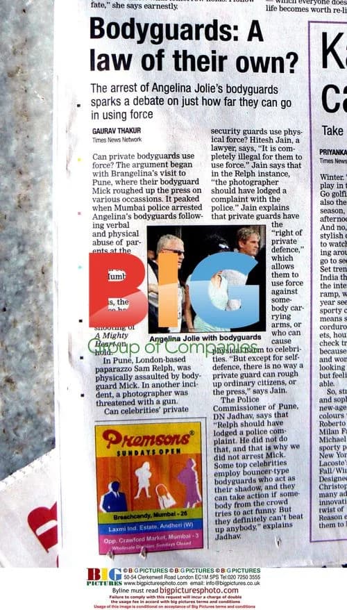 Pitt and Jolie controversy in Mumbai