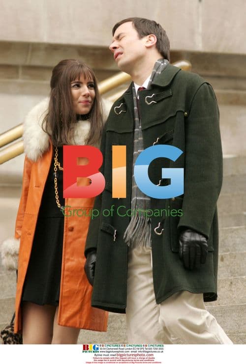 Sienna Miller and Jimmy Fallon on 'Factory Girl' set