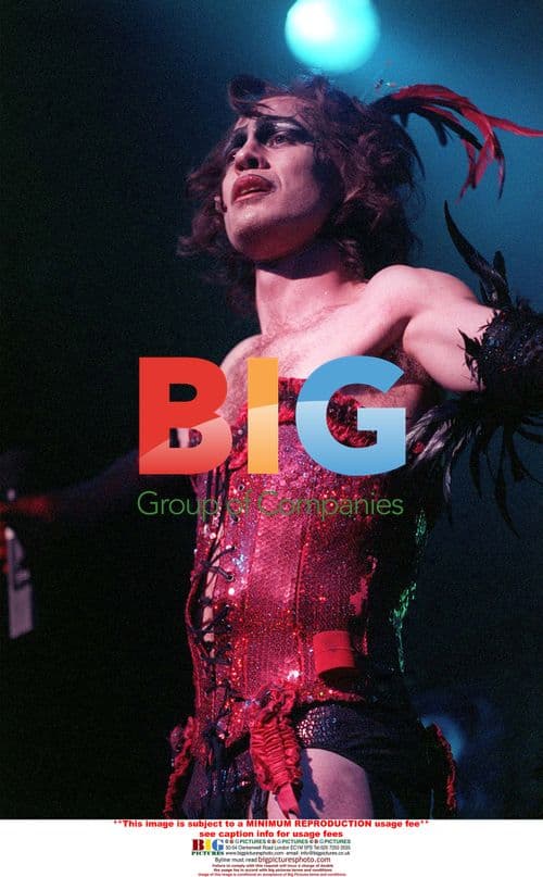 Jason Donovan as Frankenfurter in The Rocky Horror Picture Show