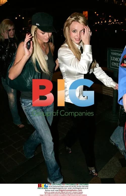 Britney and Paris party in Vegas