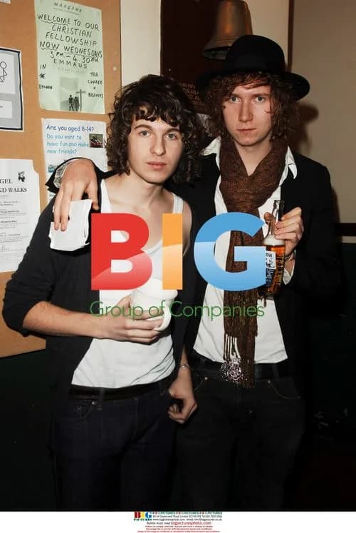 The Kooks backstage at Mencap Little Noise Sessions