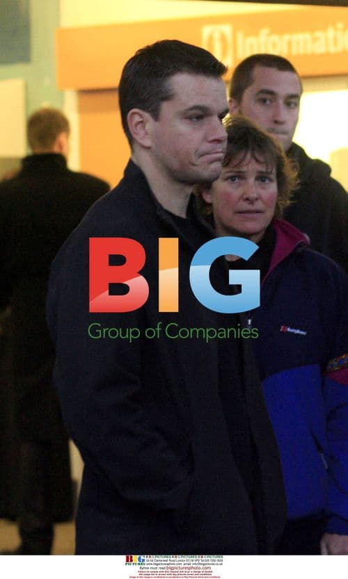 Matt Damon Filming Bourne Ultimatum in Paris