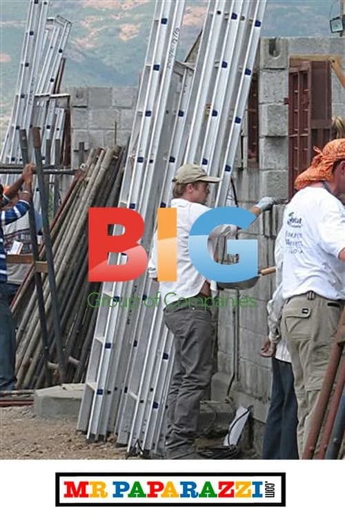 Brad Pitt Builds Homes for Habitat for Humanity