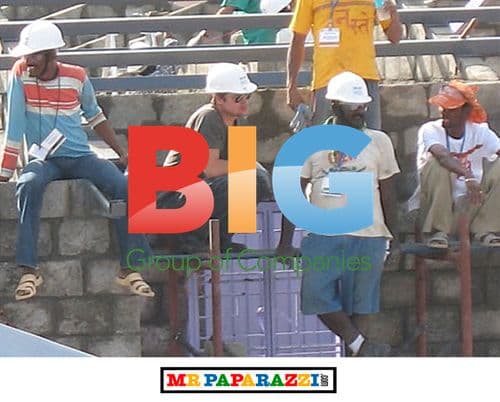 Brad Pitt Helps Build Homes in India