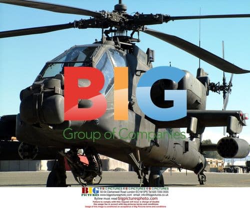 Apache Helicopter in Afghanistan