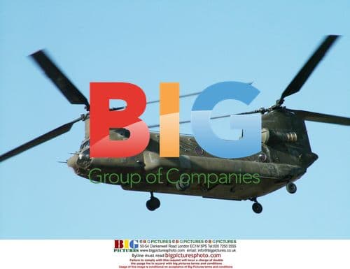 RAF Chinnock Helicopter in Afghanistan