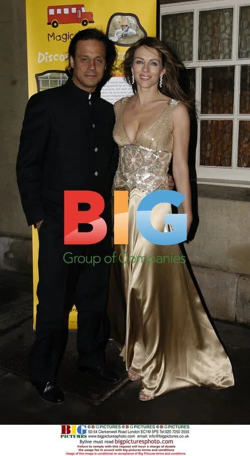 Elizabeth Hurley at Bombay Banquet in London