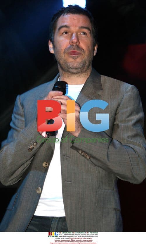 Steve Brookstein performs at Coventry Christmas Lights