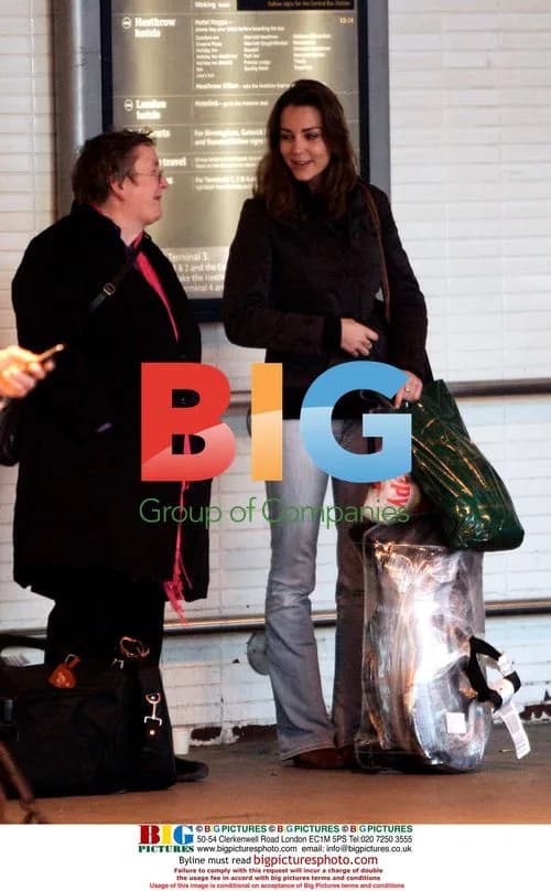 Kate Middleton at Heathrow Airport
