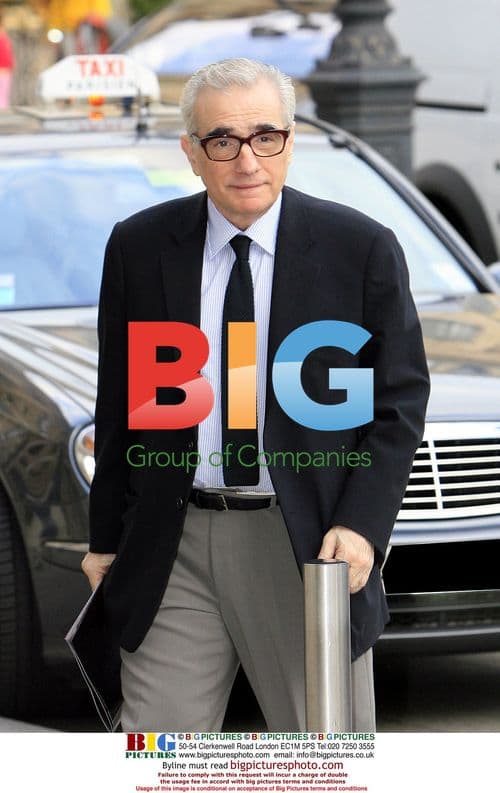 Martin Scorsese Arriving at Ritz Hotel