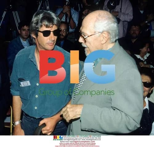 Robert Altman with Richard Gere