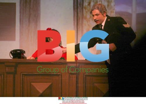 David Walliams and Dawn French on "Little Britain" stage