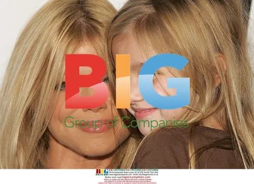 Donna D'Errico and daughter at Baywatch DVD release