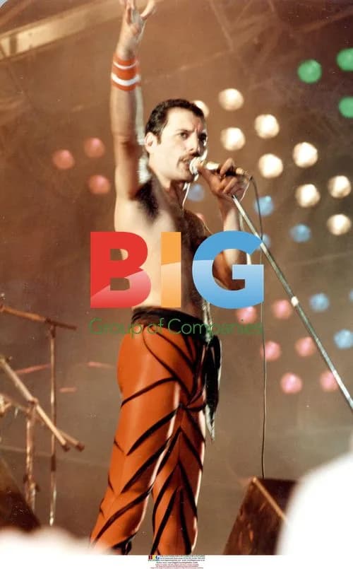 Freddie Mercury Performing with Queen