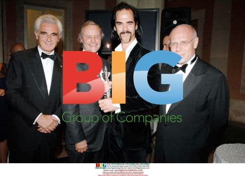 Nick Cave receives Gucci award at Venice Film Festival