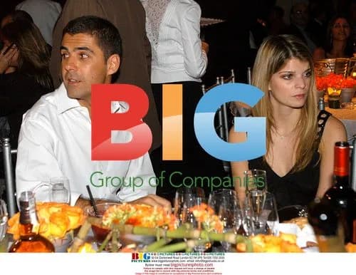 Athina Onassis and Husband at Cattle Auction in Brazil