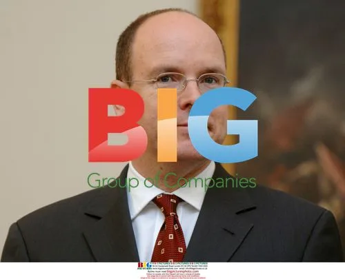 Prince Albert II of Monaco and Polish President