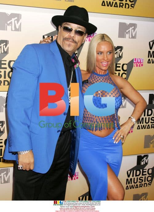Rapper ICE-T and wife COCO at 2006 MTV VMAs