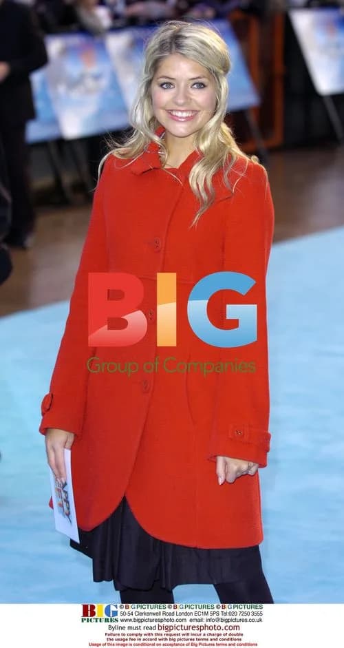 Holly Willoughby at Happy Feet Premiere