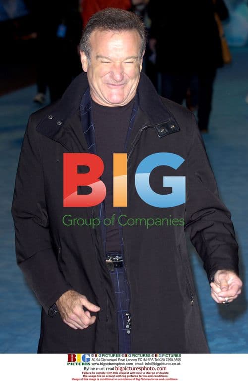 Robin Williams at Happy Feet Premiere