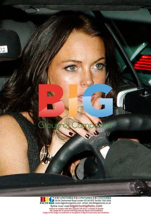 Lindsay Lohan Goes Shopping in Malibu