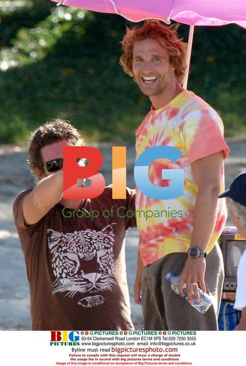 Matthew McConaughey Filming Stunt Scene