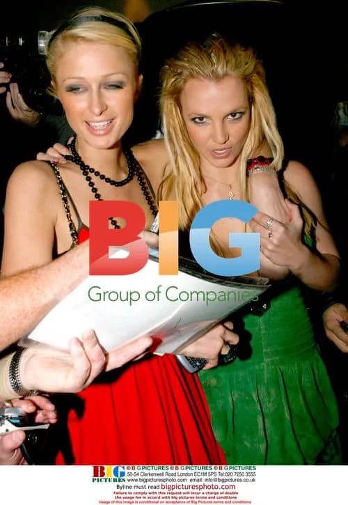 Britney Spears and Paris Hilton Party Night Out