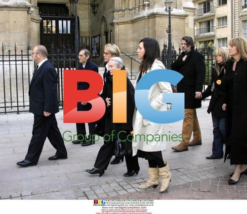 Funeral of actor Philippe Noiret