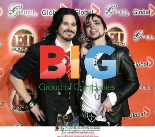 Lukas Rossi and Gilby Clarke at Gemini Awards