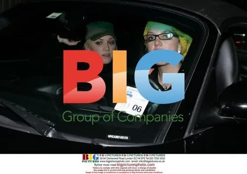 Britney Spears goes to dinner, club, and Paris Hilton's house