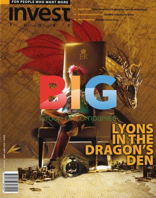 Darryn Lyons Poses for Exclusive Studio Shoot