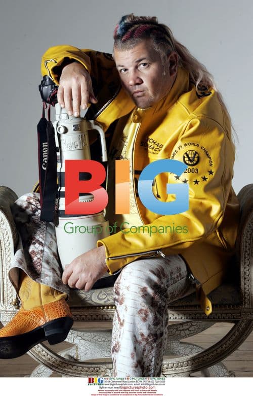 Darryn Lyons Poses for Big Pictures Photo Shoot