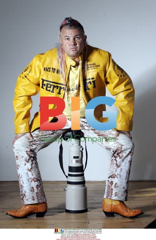 Darryn Lyons Poses for Photo Shoot in London Studio