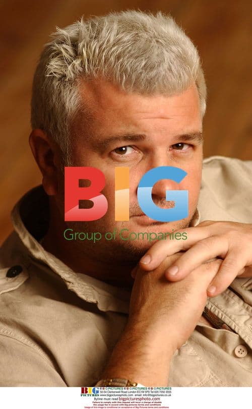 Darryn Lyons Poses in Big Pictures Studio