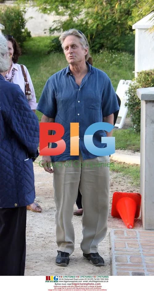 Michael Douglas' Roof Wetting Ceremony