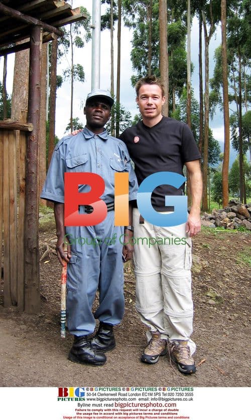 Graham Le Saux in Bwindi National Park, Uganda
