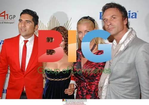 Dannii Minogue at A1GP launch party