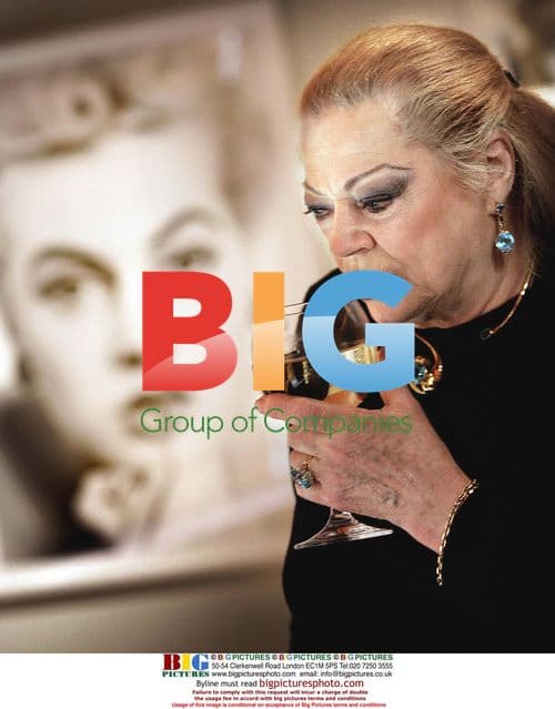 Anita Ekberg celebrates 75th birthday in Stockholm