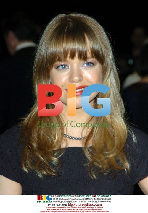 Georgia Taylor at The History Boys premiere