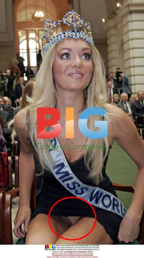 Miss World 2006 Panty Flash