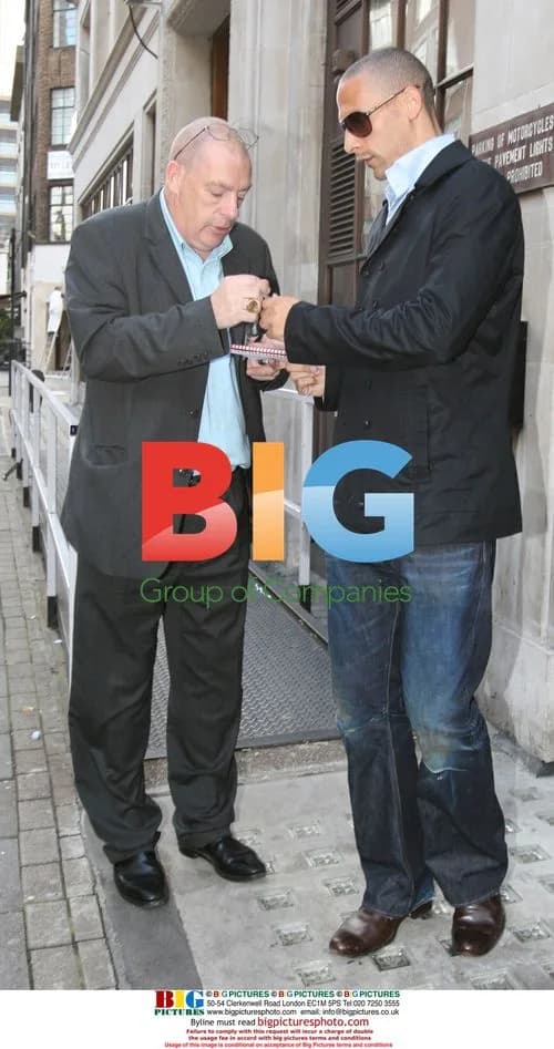 Rio Ferdinand leaves BBC Radio One in London