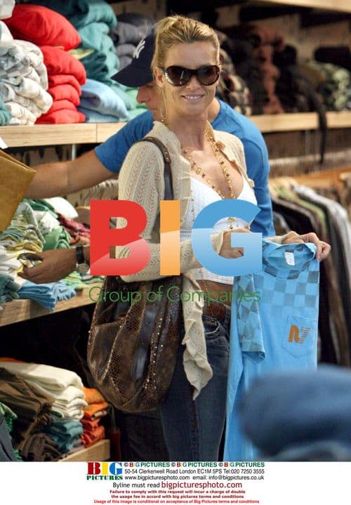 Nicollette Sheridan and Michael Bolton Shop at Kitson