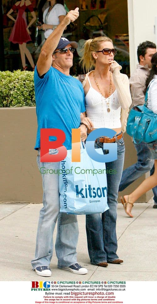 Nicollette Sheridan Goes Shopping with Fiance Michael Bolton