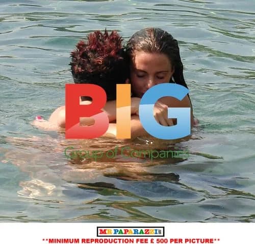 Katie Price and Peter Andre in the Mediterranean